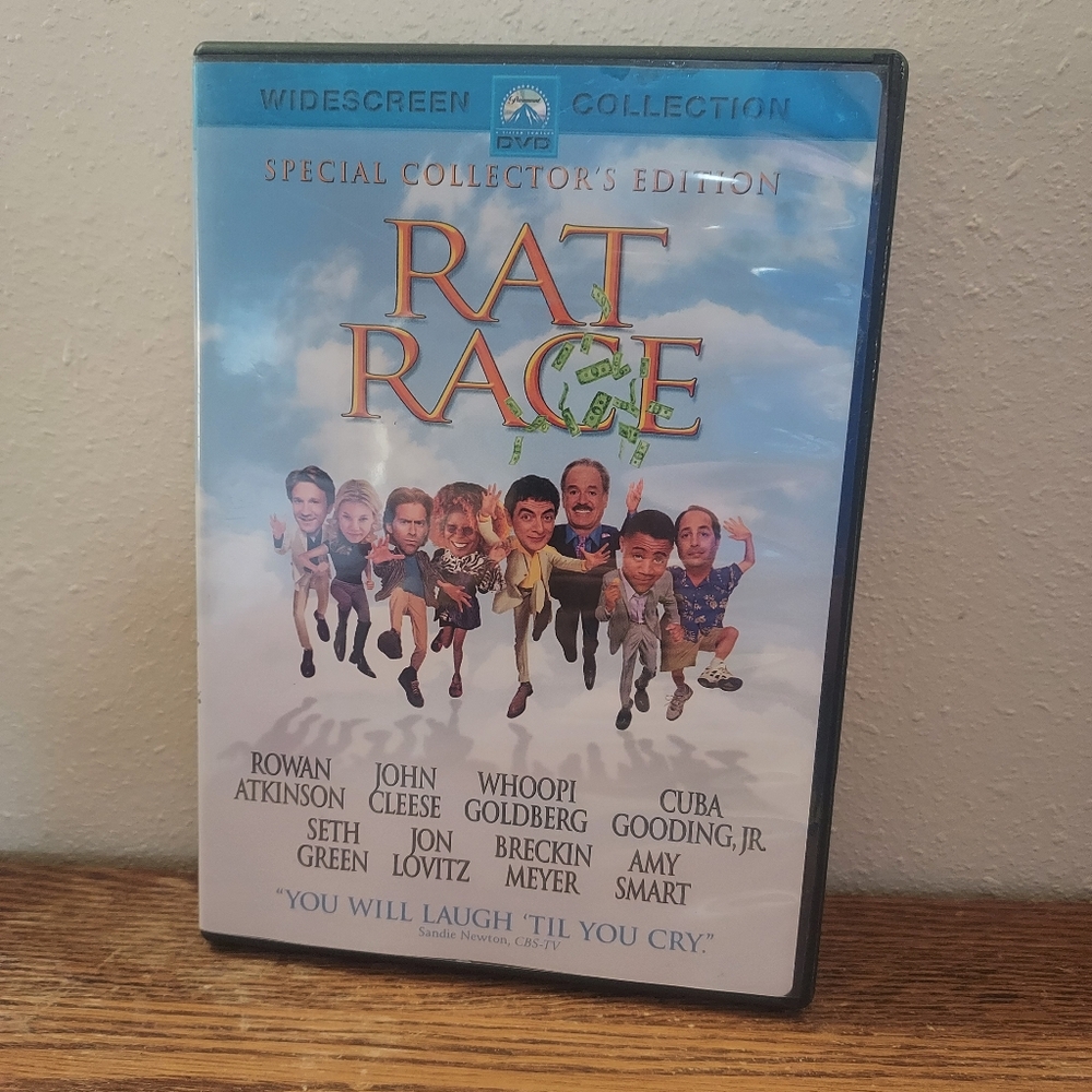 Rat Race (DVD, 2001) Pre-Owned Tested Working Great Condition Great Movie